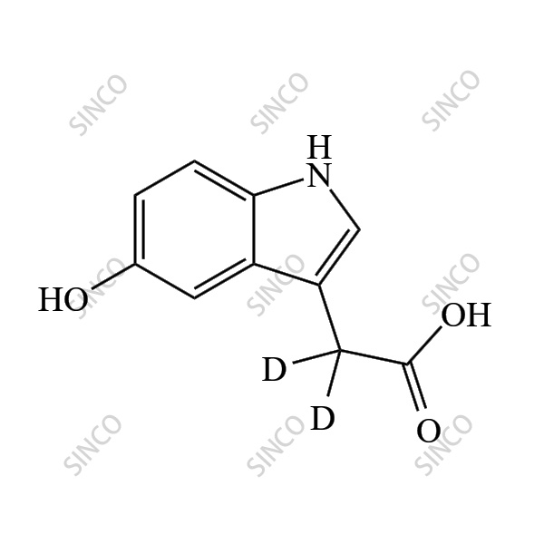 5-Hydroxyindole-3-acetic Acid-d2