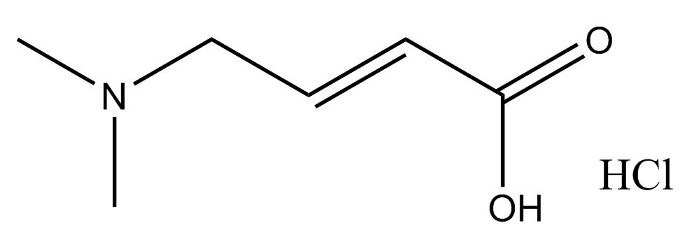 4-(Dimethylamino)but-2-enoic acid hydrochloride