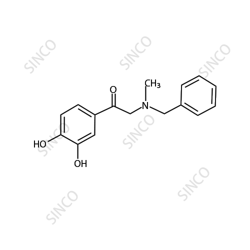 2-(Benzylmethylamino)-3',4'-dihydroxyacetophenone