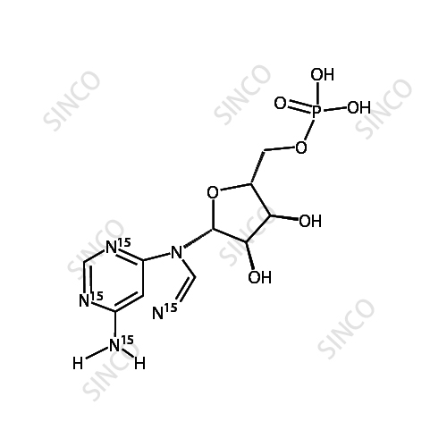 Adenosine monophosphate 15N4