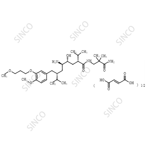 Aliskiren Hemifumarate Enantiomer (RRRRisomer) Impurity