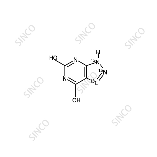 Oxypurinol -13C, 15N2