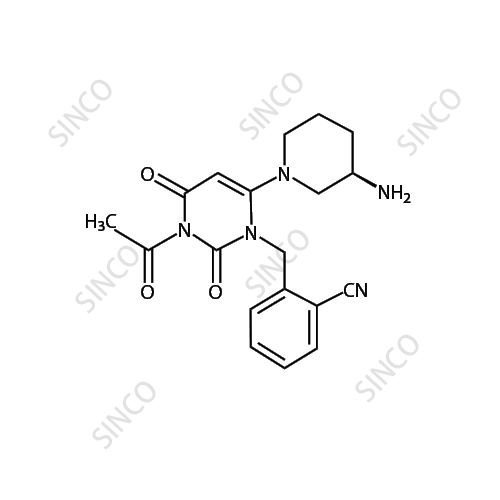 Alogliptin N-Acetylated Metabolite M-II