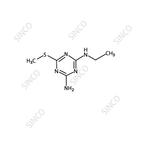 N2-Ethyl-6-(methylthio)-1,3,5-triazine-2,4-diamine (GS 11355)