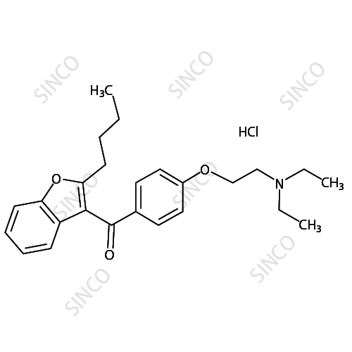 Amiodarone di-deiodo impurity hydrochloride
