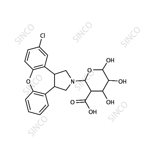 N-Desmethyl Asenapine glucuronide