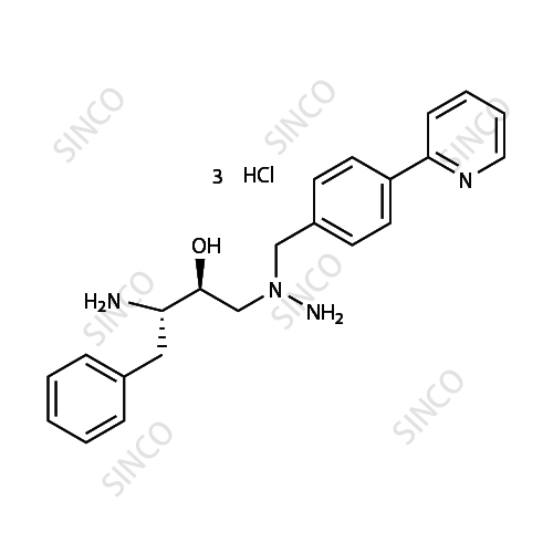 Atazanavir Hydrazine Analog Trihydrochloride