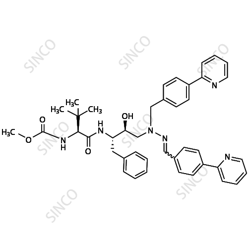 Atazanavir benzylidenehydrazine carbamate