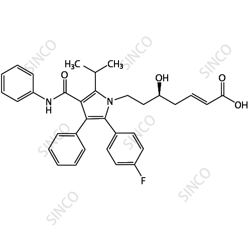 Atorvastatin 3-Deoxyhept-2E-Enoic Acid