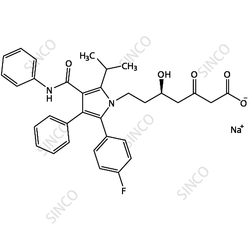 Atorvastatin 3-Oxo Sodium Salt