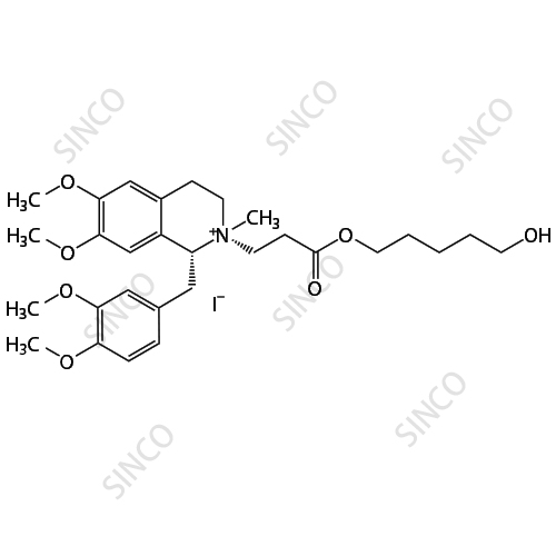 Atracurium Besylate Impurity D2 Iodide (cis-Quaternary Alcohol)