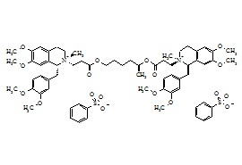 Atracurium Impurity 3 (Cisatracurium-20-Methyl Dibenzenesulfonate)
