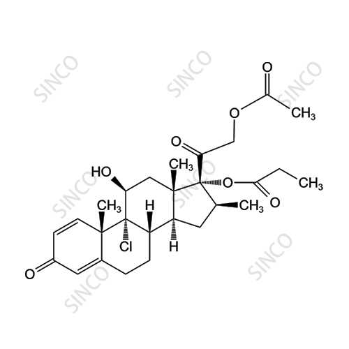Beclomethasone Dipropionate Impurity B (Beclomethasone 21-acetate 17-propionate)