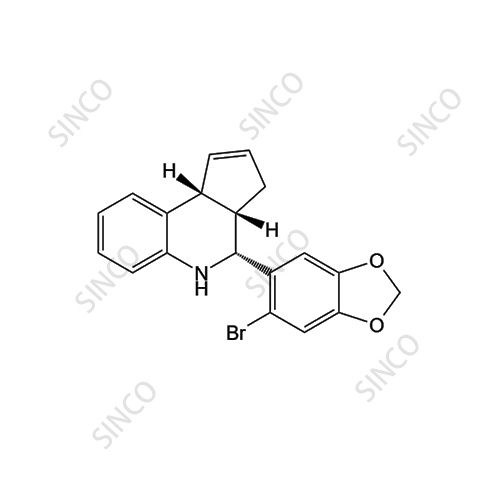 Benzopyrene Related Compound 6 ((3aS,4R,9bR)-4-(6-Bromo-1,3-Benzodioxol-5-yl)-3a,4,5,9b-Tetrahydro-3H-Cyclopenta-[c]-Qui