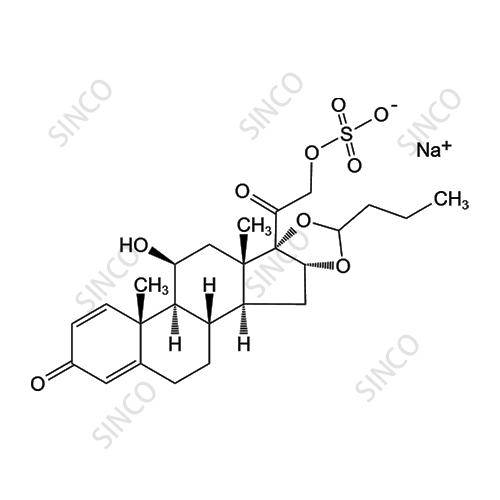 Budesonide Sulfate Sodium (Mixture of Diastereomers)