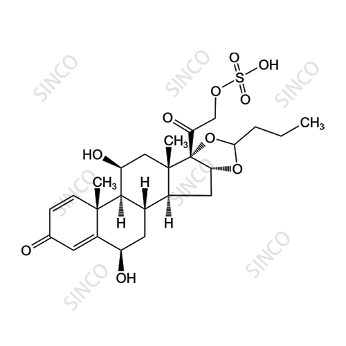 6-Beta-Hydroxy Budesonide Sulfate