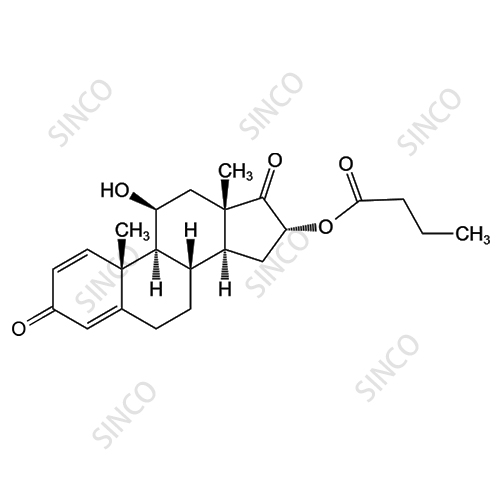 Androstandionic Impurity(11-Hydroxy, 16n-butanoyloxyandrostan-1,4-diene-3,17dione)