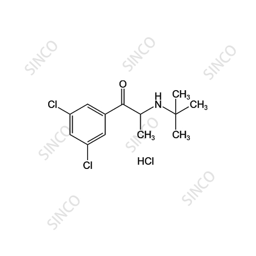 2-(tert-Butylamino)-3’, 5’-Dichloropropiophonone HCl