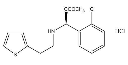 Clopidogrel Hydrogen Sulfate Impurity F Isomer