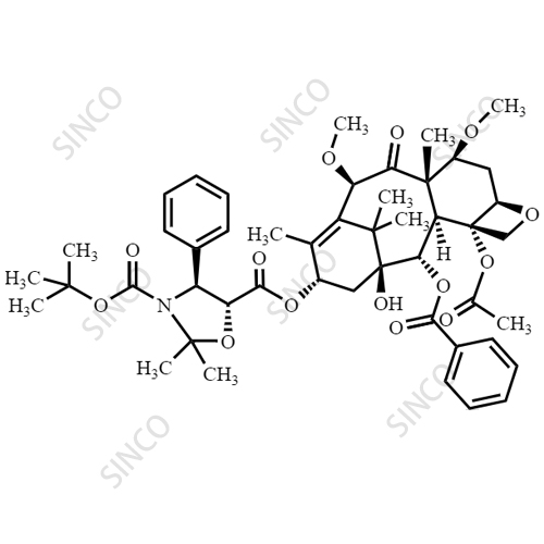 Cabazitaxel Impurity (Oxazolidine Protected)