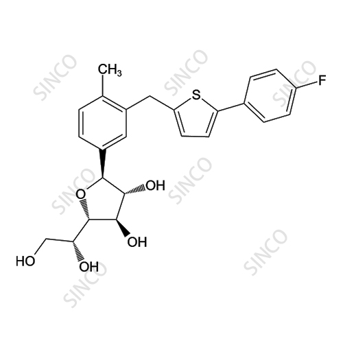 (R)-Canagliflozin  Furanose Impurity