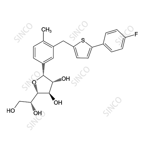 (S)-Canagliflozin  Furanose Impurity