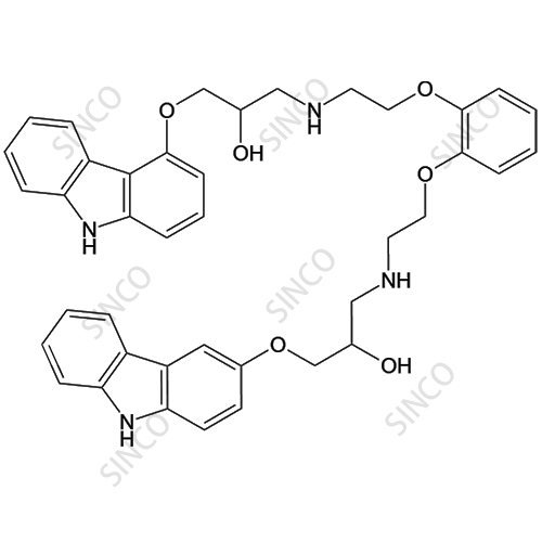 Carvedilol Bisalkylpyrocatechol derivative