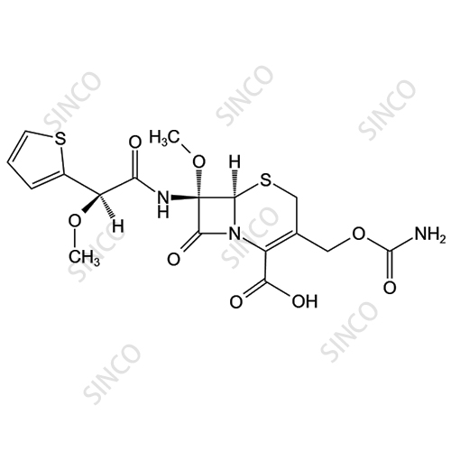 Cefoxitin impurity E (R-methoxy cefoxitin)