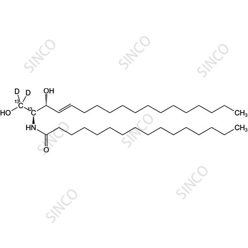C16-Ceramide-13C2, D2