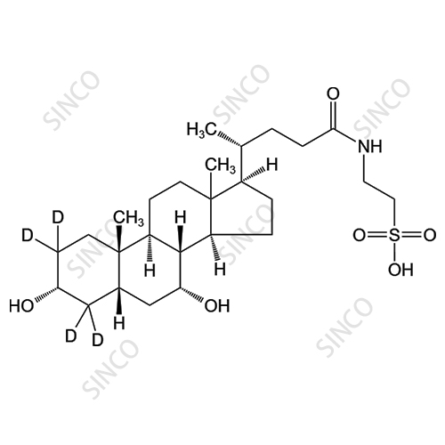 Taurochenodeoxycholic-2,2,4,4-D4 Acid