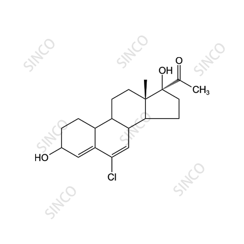3-Hydroxy Chlormadinone