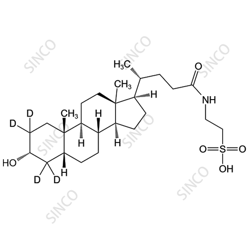 Taurolithocholic-2,2,4,4-D4 Acid