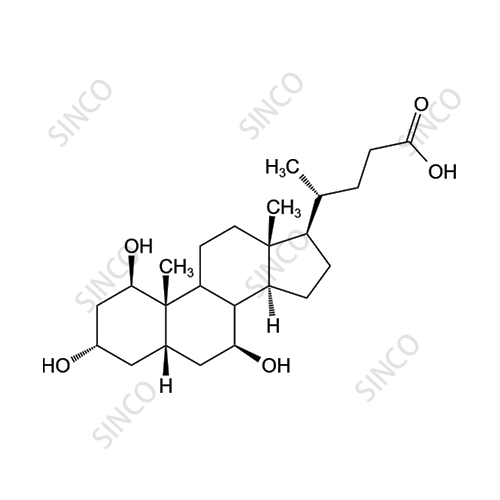 Cholic acid impurity, 1,3,7-trihydroxyl-cholanic acid