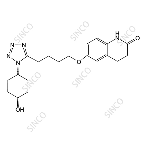 OPC-13213 (trans): 3,4-dihydro-6-[4-[1-(trans-4-hydroxycyclohexyl)-1H-tetrazol-5-yl]butoxy]-2-(1H)-Quinolinone