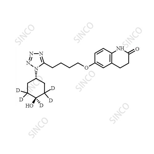 4-trans-Hydroxy Cilostazol–d5