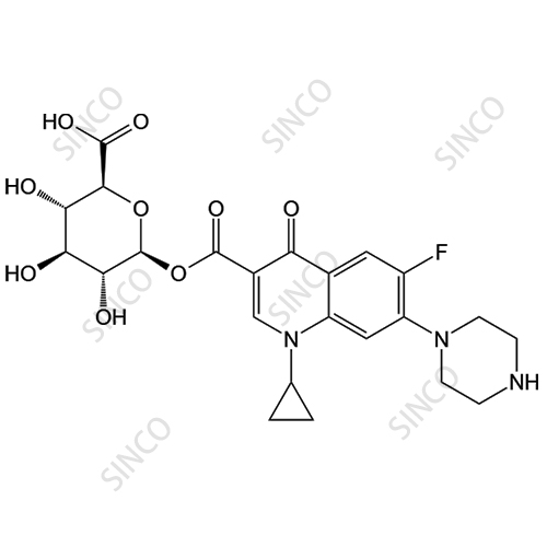 Ciprofloxacin-acyl-β-D-glucuronide