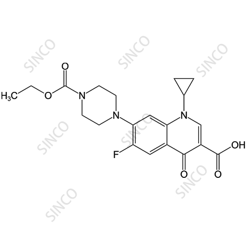 N-Ethoxycarbonyl Ciprofloxacin