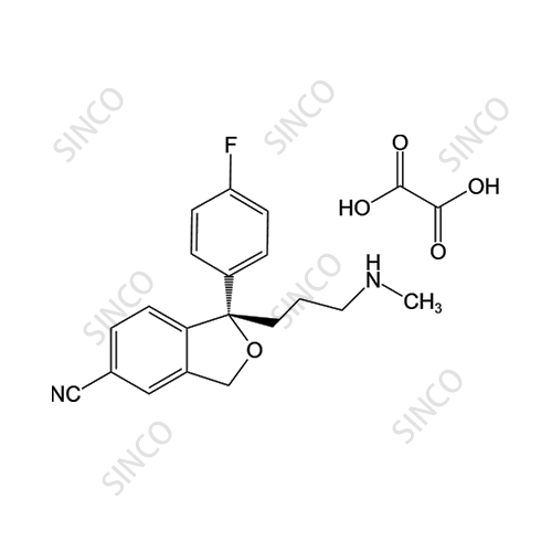 (+)-(S)-Desmethyl Citalopram Oxalate