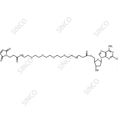 5'-(3-MAL-PEG2-aminobutanoate)-cladribine