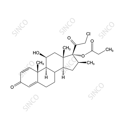 Clobetasol Propionate Impurity (21-Chloro-16β-methyl-17-(1-oxopropoxy)pregna-1,4-diene-3,20-dione)