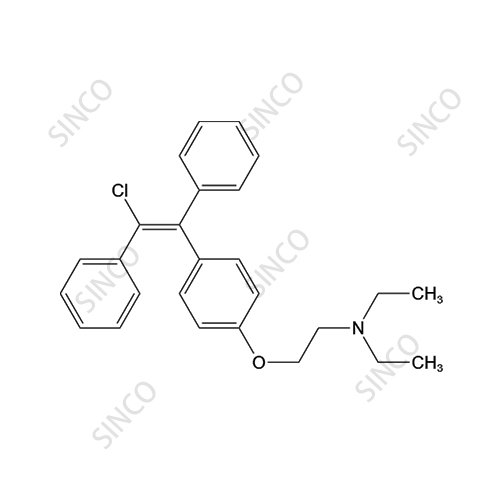 Trans-clomiphene (enclomiphene)