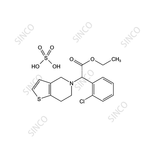 Clopidogrel Ethyl Ester Sulfate