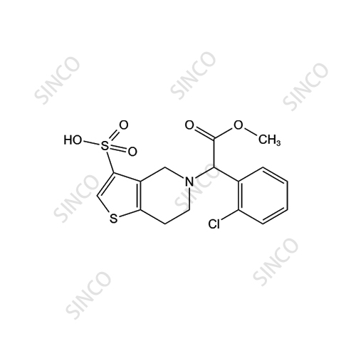 Clopidogrel 3-Sulfonated Impurity