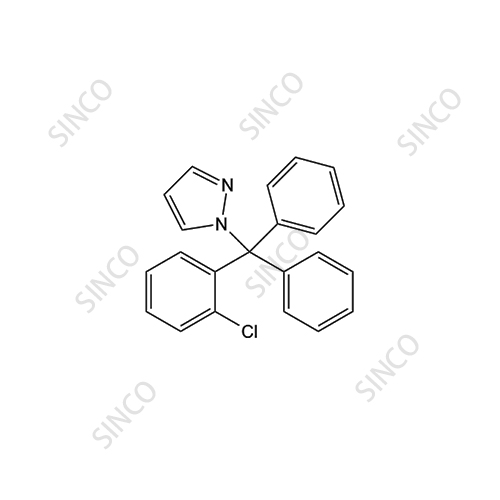 1-(2-Chlorophenyl-diphenylmethyl)-1H-pyrazole