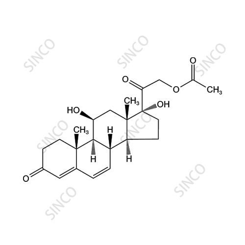 6-Dehydrocortisol Acetate