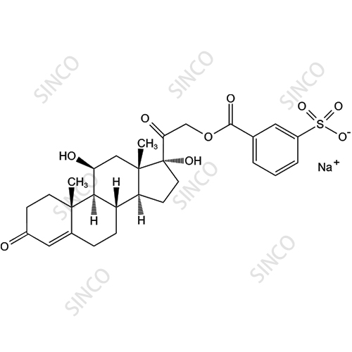 Hydrocortisone  Sodium 21-Metasulfobenzoate