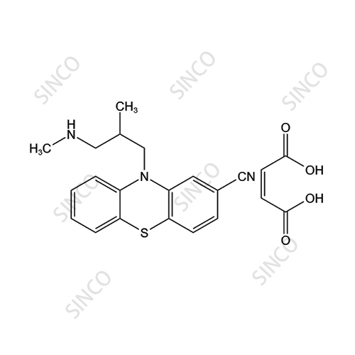 N-Desmethyl Cyamemazine Maleate