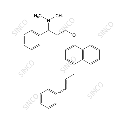 Dapoxetine Impurity 5 (Mixture of Z and E Isomers)