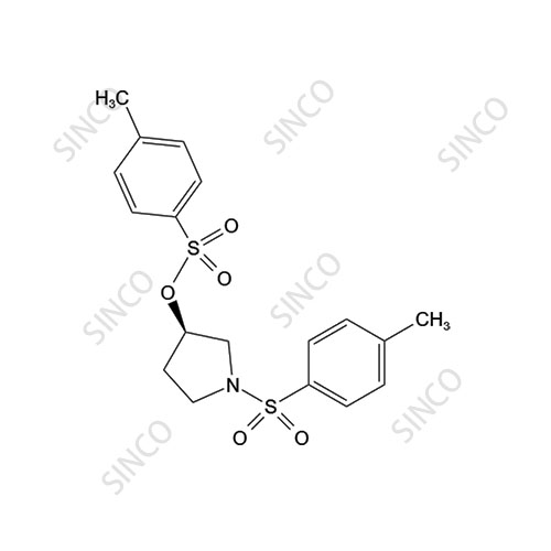 1-Tosyl-(3S)-tosyloxy pyrrolidine