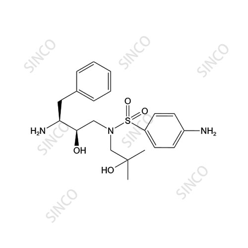 Darunavir Monohydroxylated Carbamate hydrolyzed metabolite (R426855)